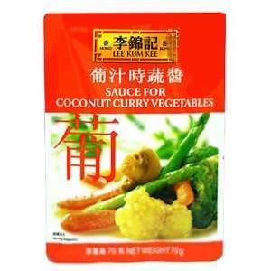 Lee Kum Kee Sauce for Coconut Curry Vegetables, 2.5 Ounce (Pack of 12 