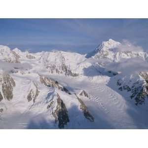  A View of Mount Hunter and the Kahiltna Glacier 