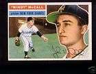 1956 Topps Baseball #44 Windy McCall GB (Giants) EXMT