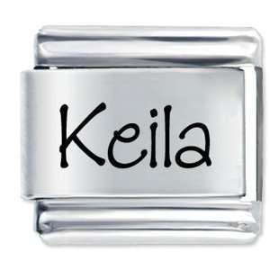  Name Keila Italian Charms Bracelet Link Pugster Jewelry