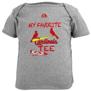   Cardinals Infant Leadoff Hitter T Shirt   Steel