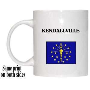  US State Flag   KENDALLVILLE, Indiana (IN) Mug Everything 