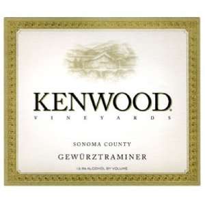  2009 Kenwood Sonoma Gewurztraminer 750ml Grocery 