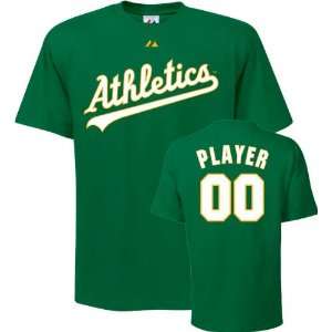  Oakland Athletics T Shirt Any Player Cooperstown Name and 
