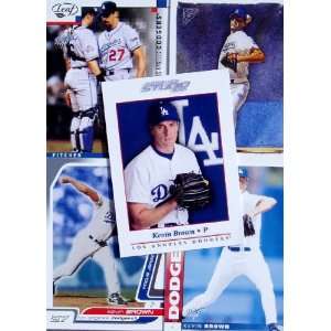 Kevin Brown 25 card set with 2 piece acrylic case