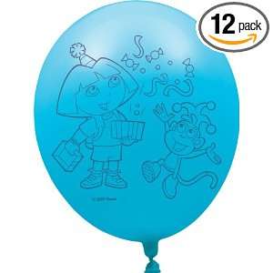  Designware Dora 11 Latex Balloons, 6 Count Packages (Pack 