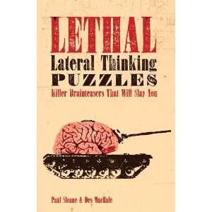  Lethal Lateral Thinking Puzzles Killer Brainteasers That 