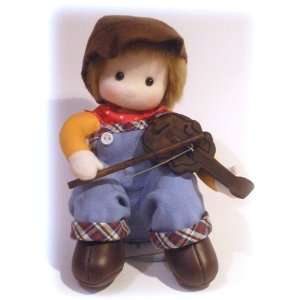  Country Boy with Fiddle Musical Doll Toys & Games