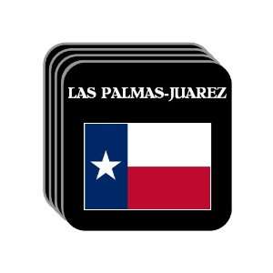 US State Flag   LAS PALMAS JUAREZ, Texas (TX) Set of 4 Mini Mousepad 