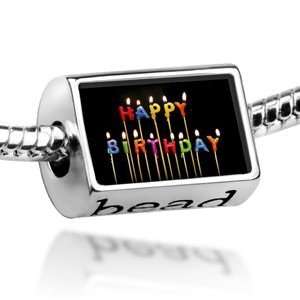  Beads Happy Birthday   Pandora Charm & Bracelet 