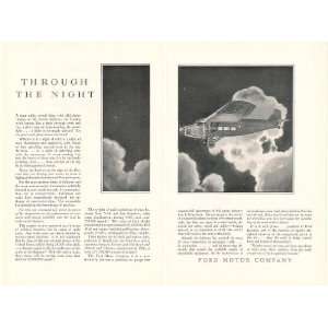   Through the Night 2 Page Print Ad (53533) 