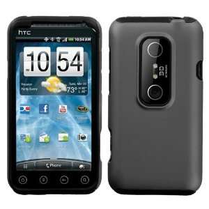  MyBat HTC EVO 3D Grey Fusion Protector Cover Cell Phones 