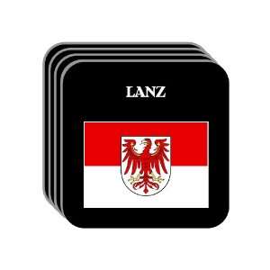  Brandenburg   LANZ Set of 4 Mini Mousepad Coasters 
