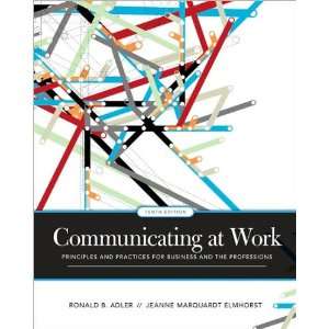  R. Adlers J. M. Elmhorsts Communicating at Work 