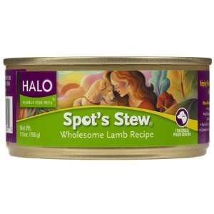  Halo Spots Stew Dog Lamb Recipe   12 x 5.5 oz (Quantity 