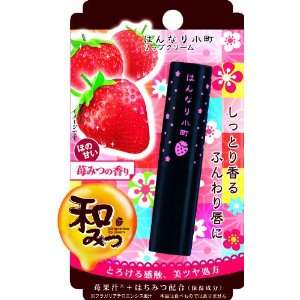  Bison Hannari Komachi Lip Cream Strawberry Nectar Health 