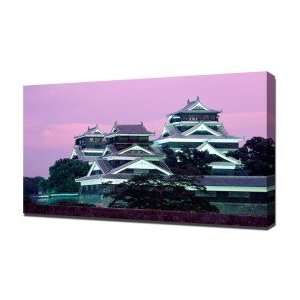 Kumamoto Castle Japan   Canvas Art   Framed Size 32x48   Ready To 