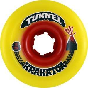  Tunnel Krakatoa Slide 70mm 84a Yellow (Set of 4) Sports 