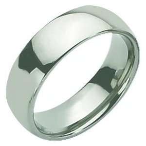  Titanium 7mm Ring Size 12 Chisel Jewelry