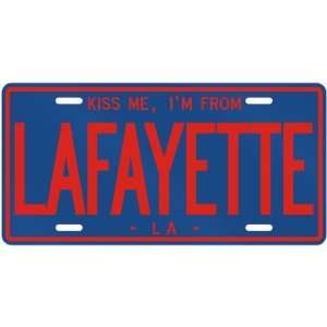   FROM LAFAYETTE  LOUISIANALICENSE PLATE SIGN USA CITY