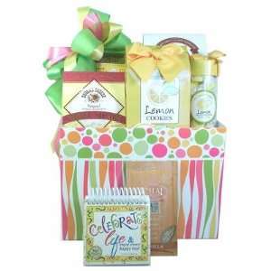 Celebrating Life Birthday Gift Basket Grocery & Gourmet Food