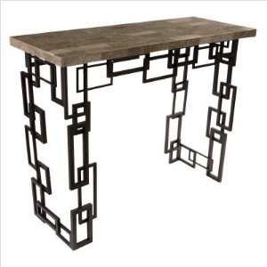  Varaluz Palm Springs Console Table in Forged Iron