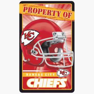   Kansas City Chiefs Sign   Property Of Sign *SALE*