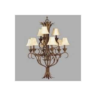   Lighting P4345 27 Royal Palm Traditional / Classic 9 Light Chandelier