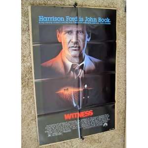  Witness   Harrison Ford   Original Movie Poster 