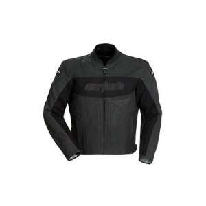    Cortech Latigo Leather Jacket   Large/Flat Black Automotive