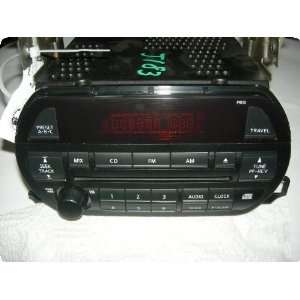  Radio  ALTIMA 02 03 receiver, AM FM stereo single CD (2 