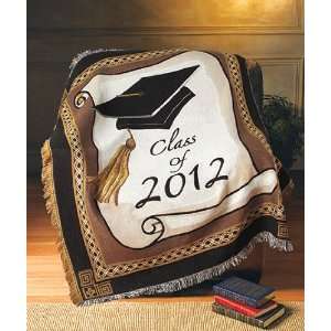  Class of 2012 Graduation Throw Blanket