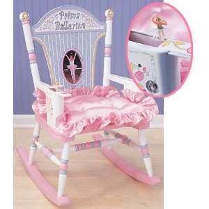 Rock A Buddies Prima Ballerina Childrens Rocking Chair  