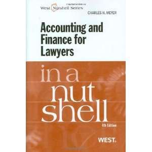 Accounting and Finance for Lawyers in a Nutshell, 4th 