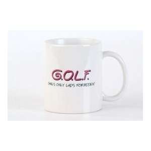  Funny Ladies Golf Coffee Mugs