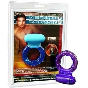  WIRELESS VIBRATING COCKRING BLUE