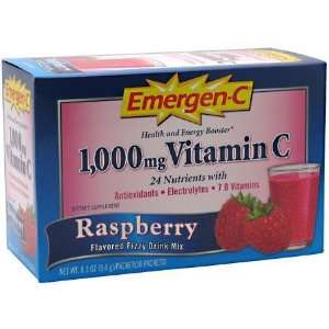 Alacer Corp. Health and Energy Booster, Raspberry, 30 packets [0.3 oz