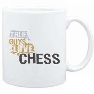 New  True Guys Love Chess  Mug Sports 