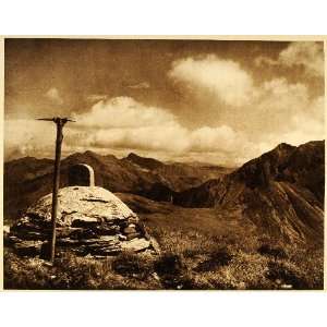  1932 Negoiu Peak Fagaras Mountains Romania Landscape 