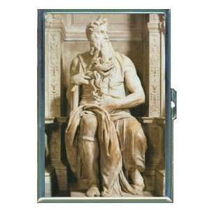 Michelangelo Moses Sculpture ID Holder, Cigarette Case or Wallet MADE 