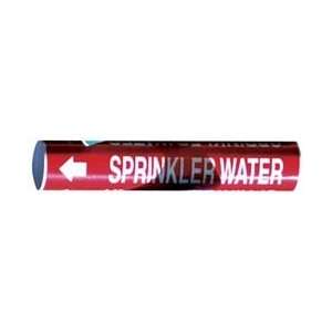  Made in USA Water Sprinkler Red 1 2.5 Pres/sen Pipe Markr 