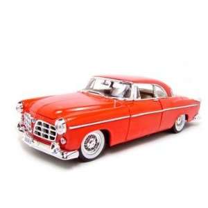  1955 Chrysler C300 Red 118 Scale Diecast Model 
