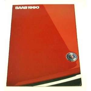   90 SAAB BROCHURE 900 Turbo SPG 9000 CD Convertible 
