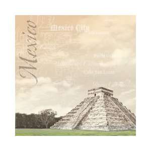   House Productions   Mexico Collection   12 x 12 Paper   Chichen Itza