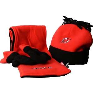  New Jersey Devils 3 Pc Youth Accessory Set Sports 