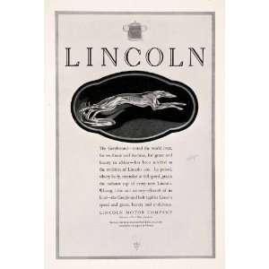  1927 Ad Lincoln Motor Greyhound Ford Car Automobile Vehicle 