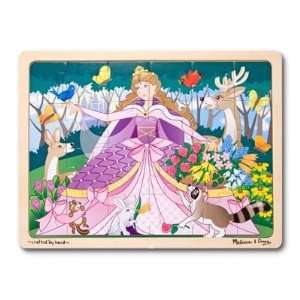   1896 Woodland Princess Wooden Jigsaw Puzzle + Free Gift Toys & Games