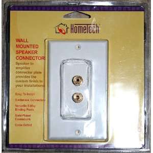    Hometech HT10040 Wall Mounted Speaker Connector Electronics