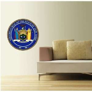  New York State Seal Wall Decor Sticker 22X22 Everything 