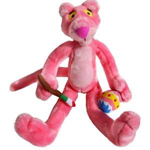 Pink Panther Painting and Easter Egg Plush